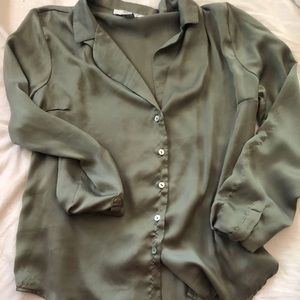 Forever 21 silky blouse